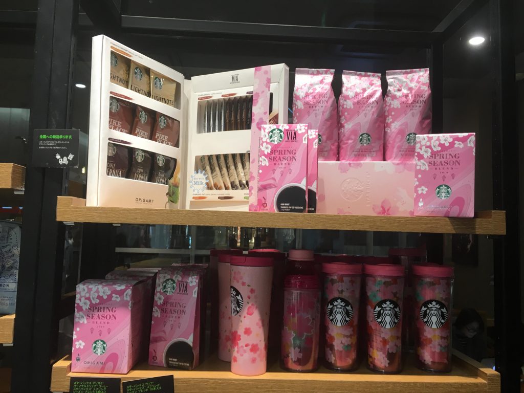 Starbucks hanami specials