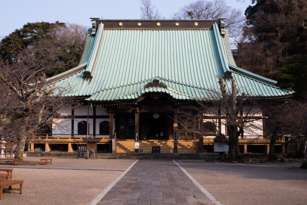 Komyajo Temple main hall in Kamakura