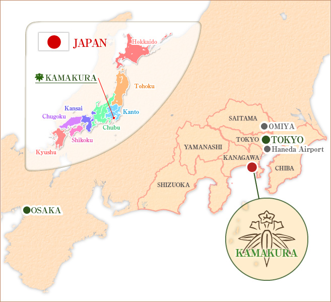 kamakura map