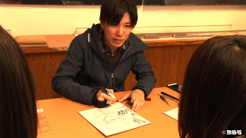 Isayama likes drawing