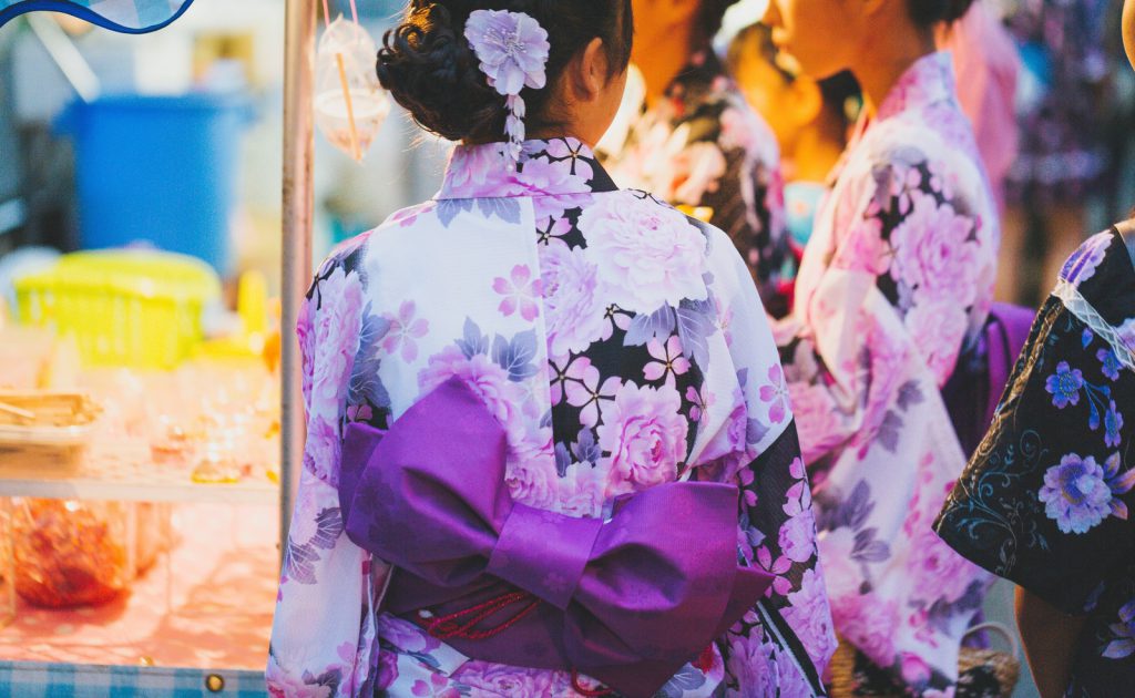 Yukata is only for summer