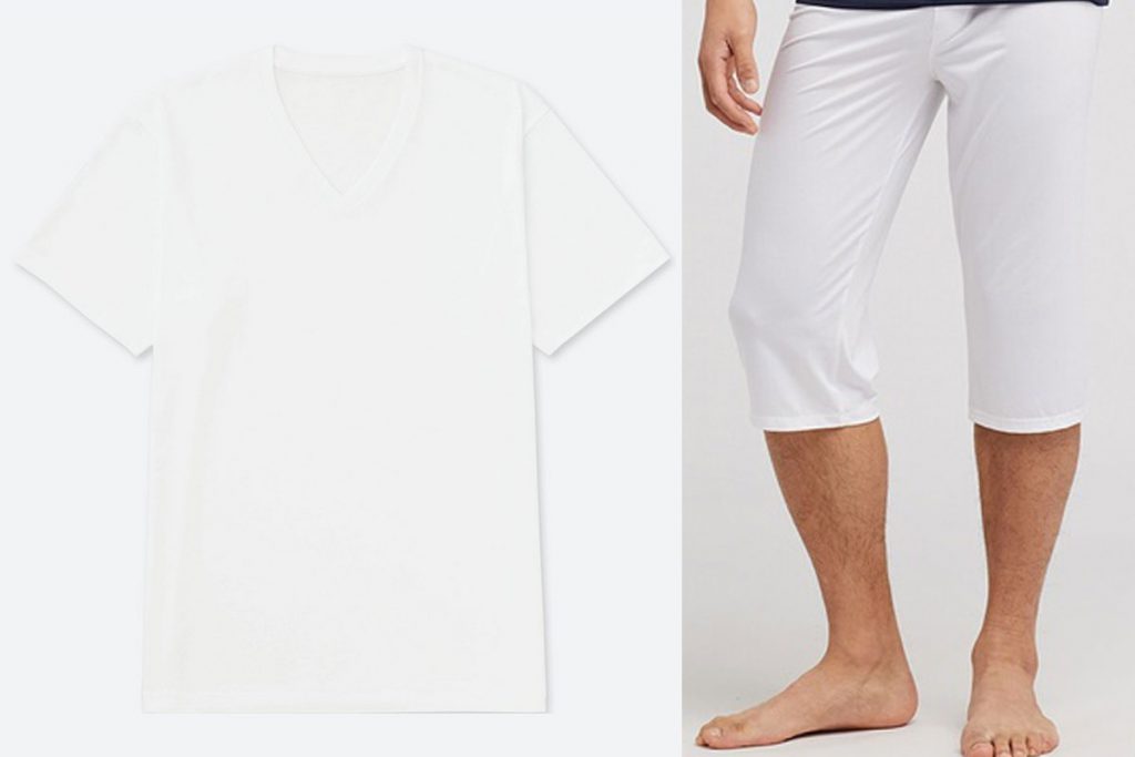 Inner T-shirt and pant for male yukata